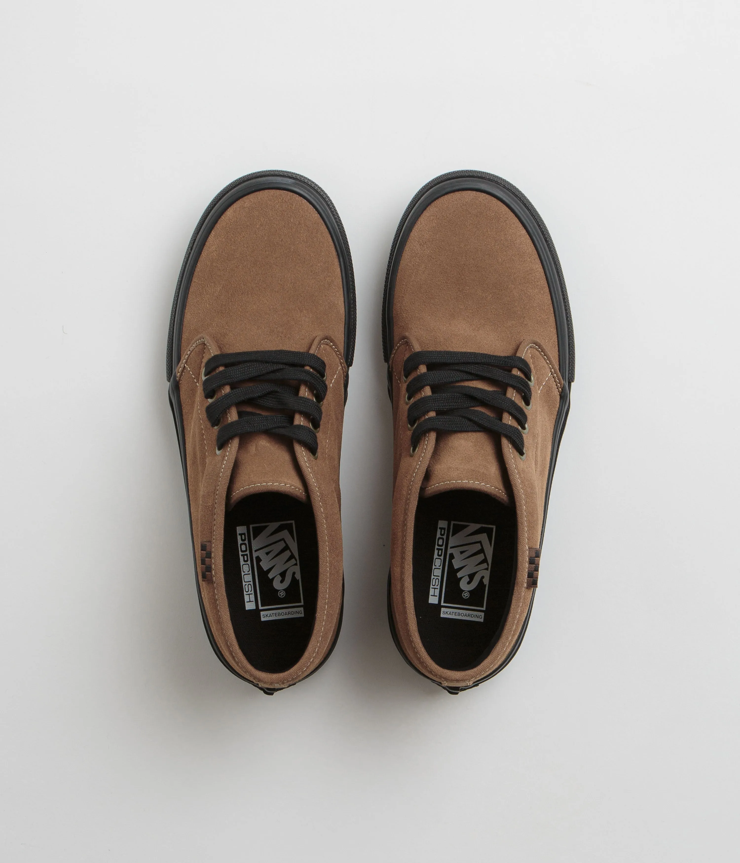 Vans Skate Chukka VCU Shoes - Brown / Black
