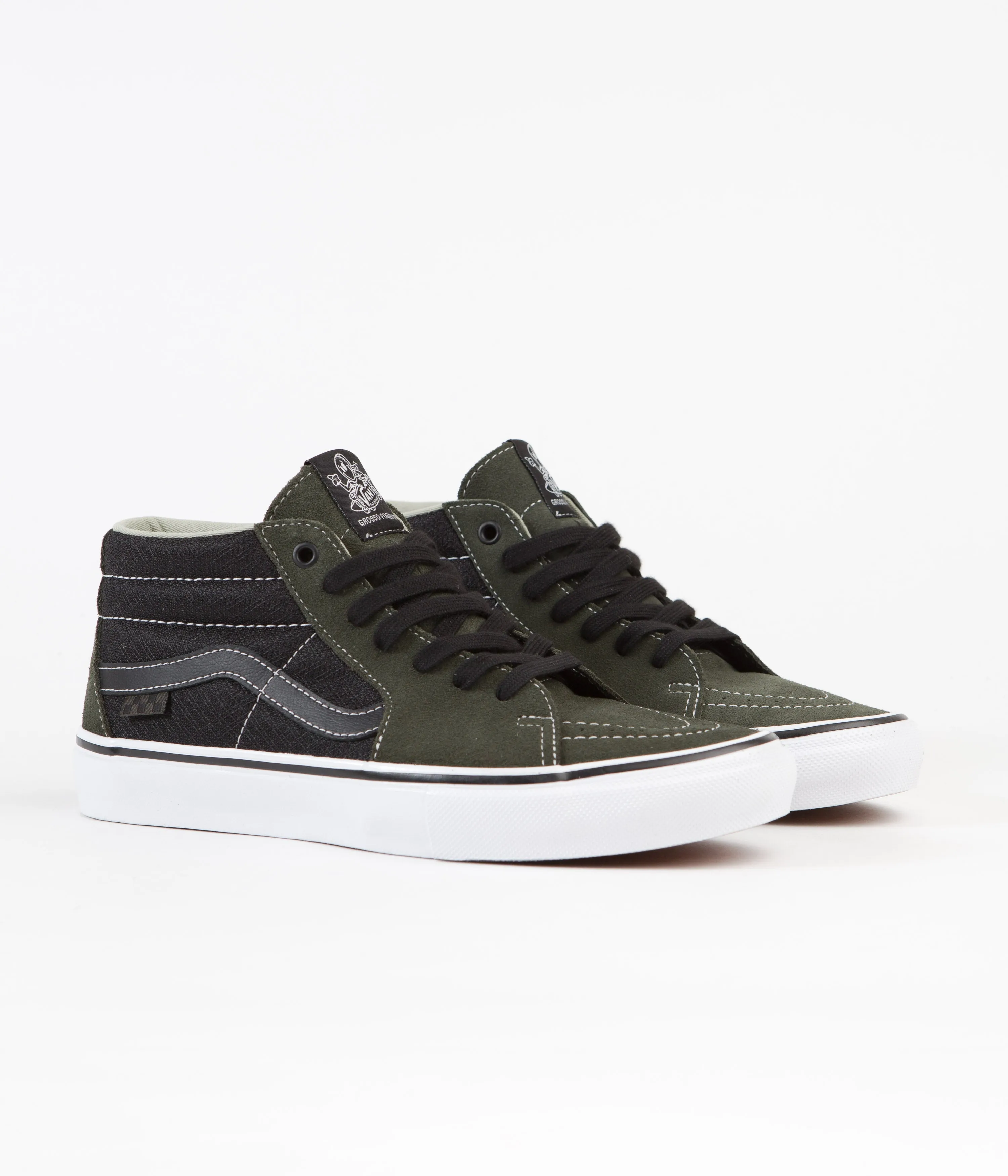 Vans Skate Grosso Mid Shoes - Forest Night