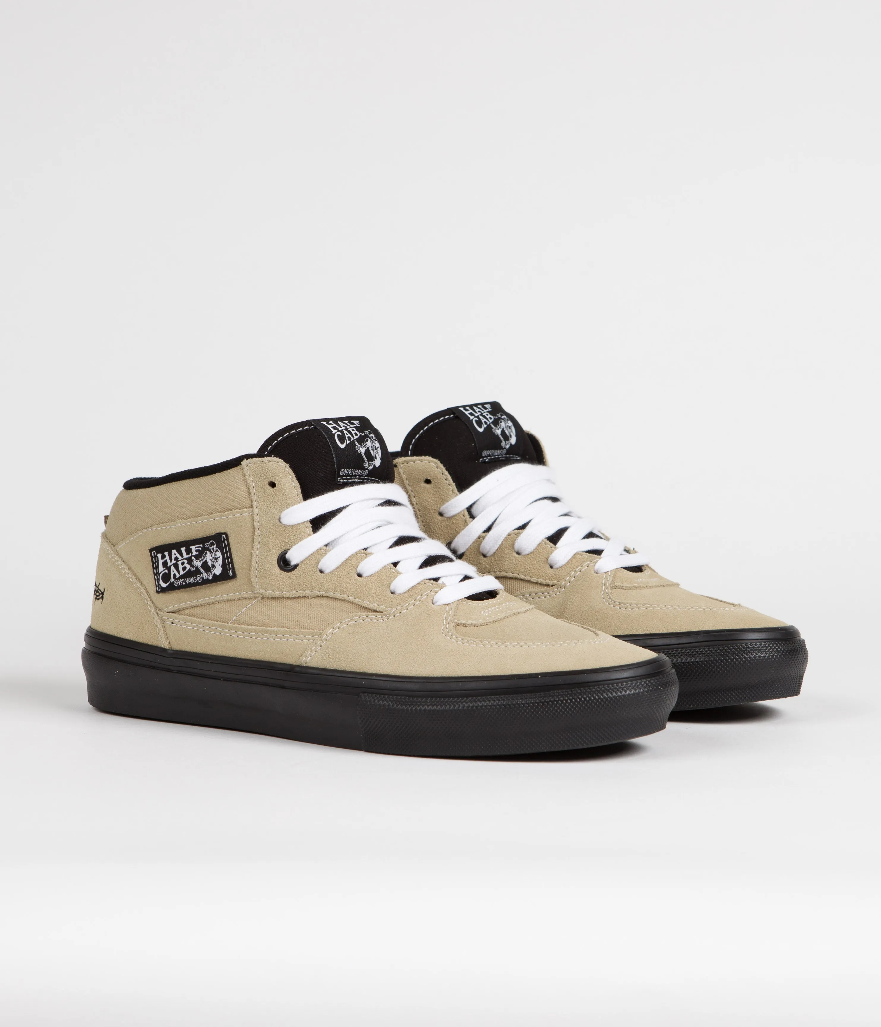 Vans Skate Half Cab Shoes - (Elijah Berle) Khaki / Black