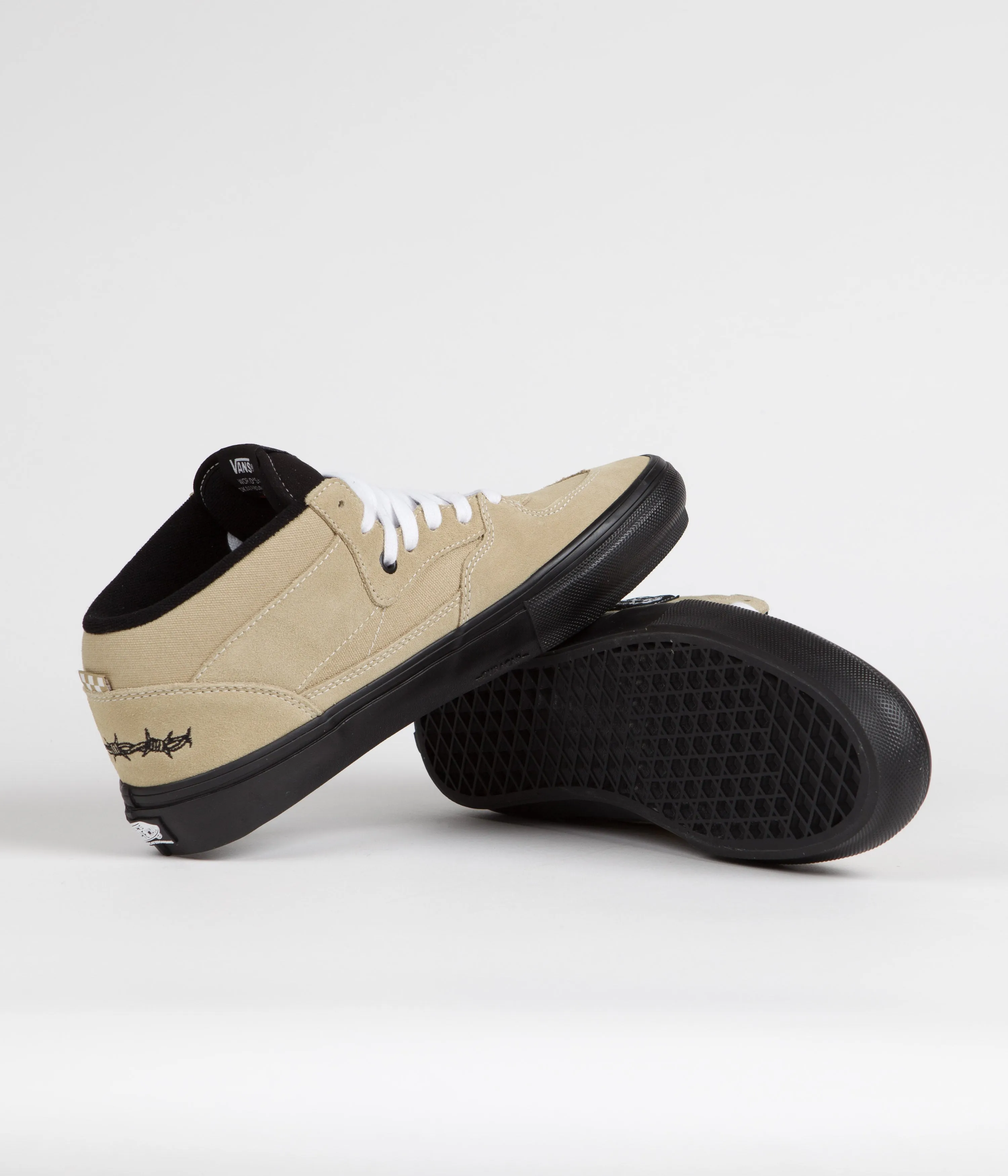 Vans Skate Half Cab Shoes - (Elijah Berle) Khaki / Black