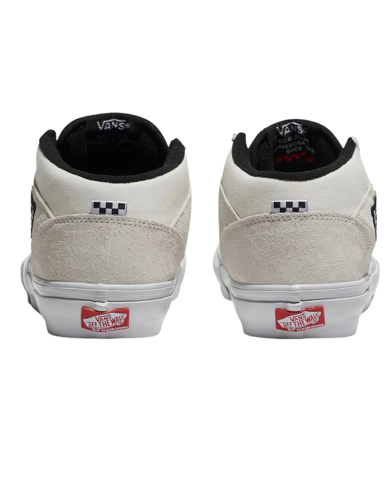 VANS Skate Half Cab Shoes White/Black