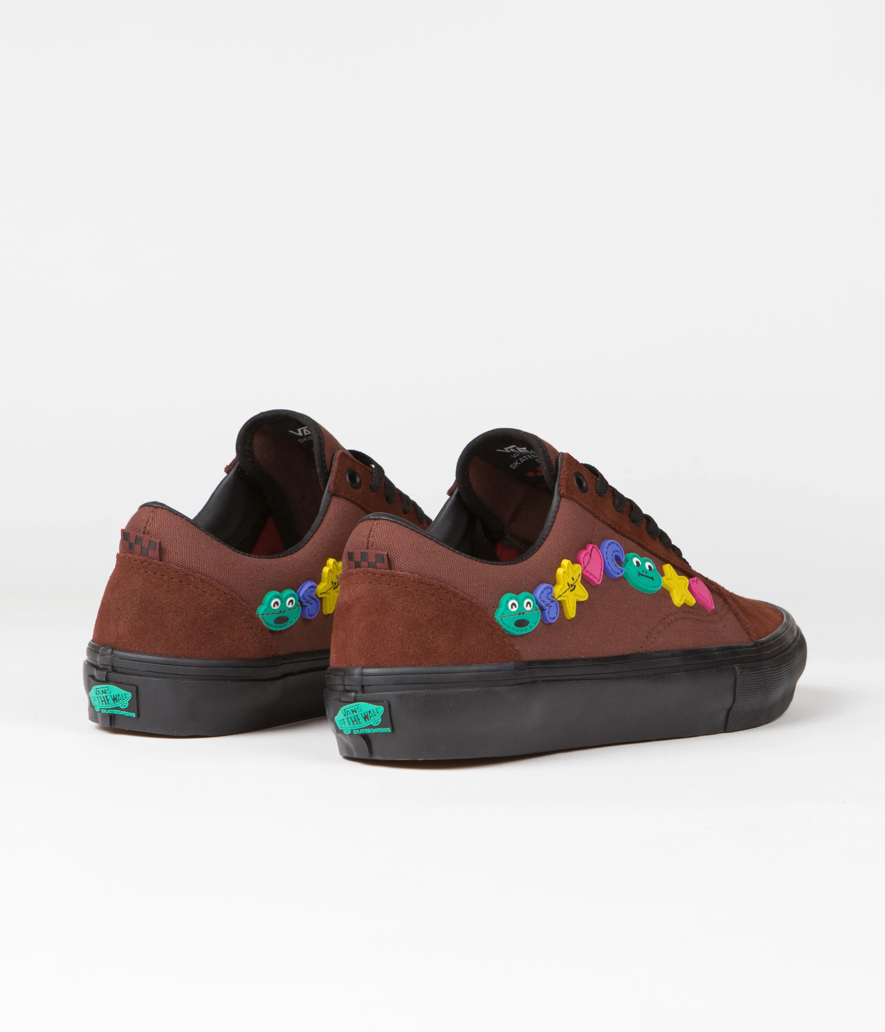 Vans Skate Old Skool Shoes - (Frog) Brown / Black