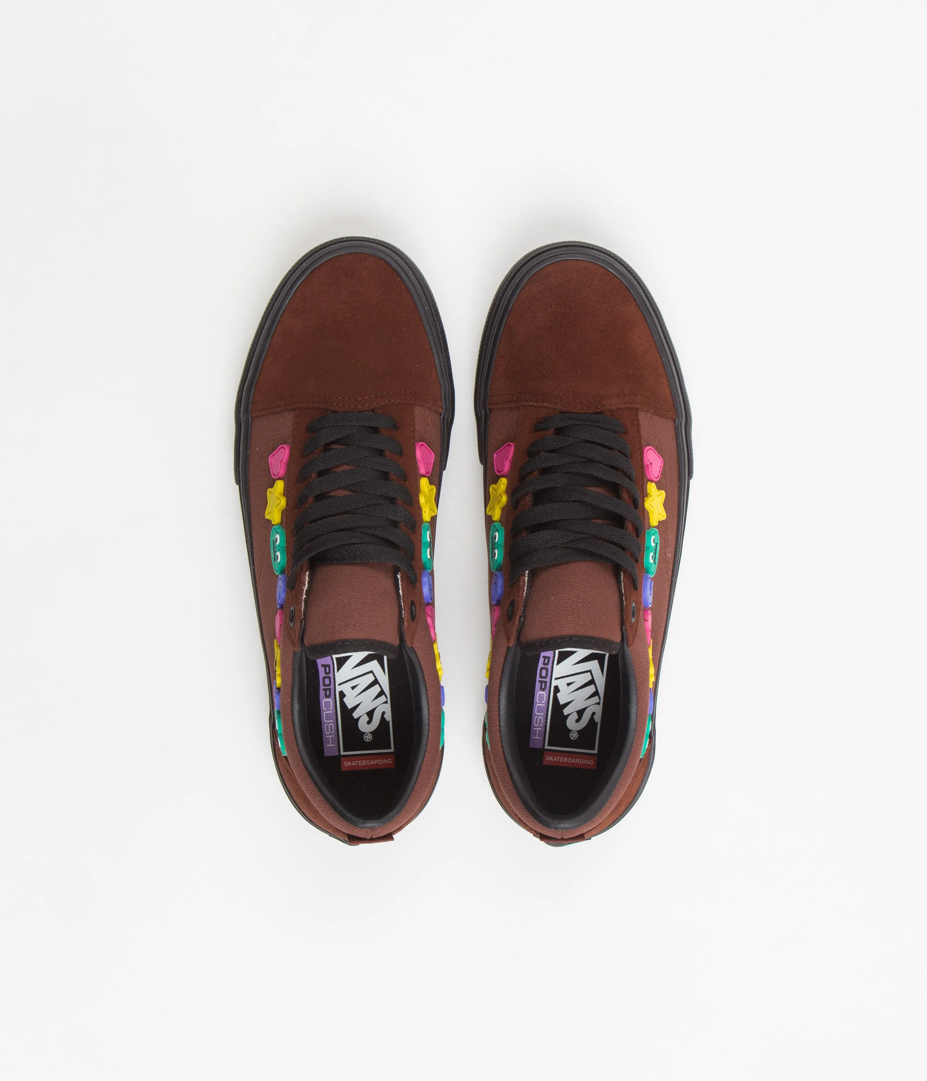 Vans Skate Old Skool Shoes - (Frog) Brown / Black