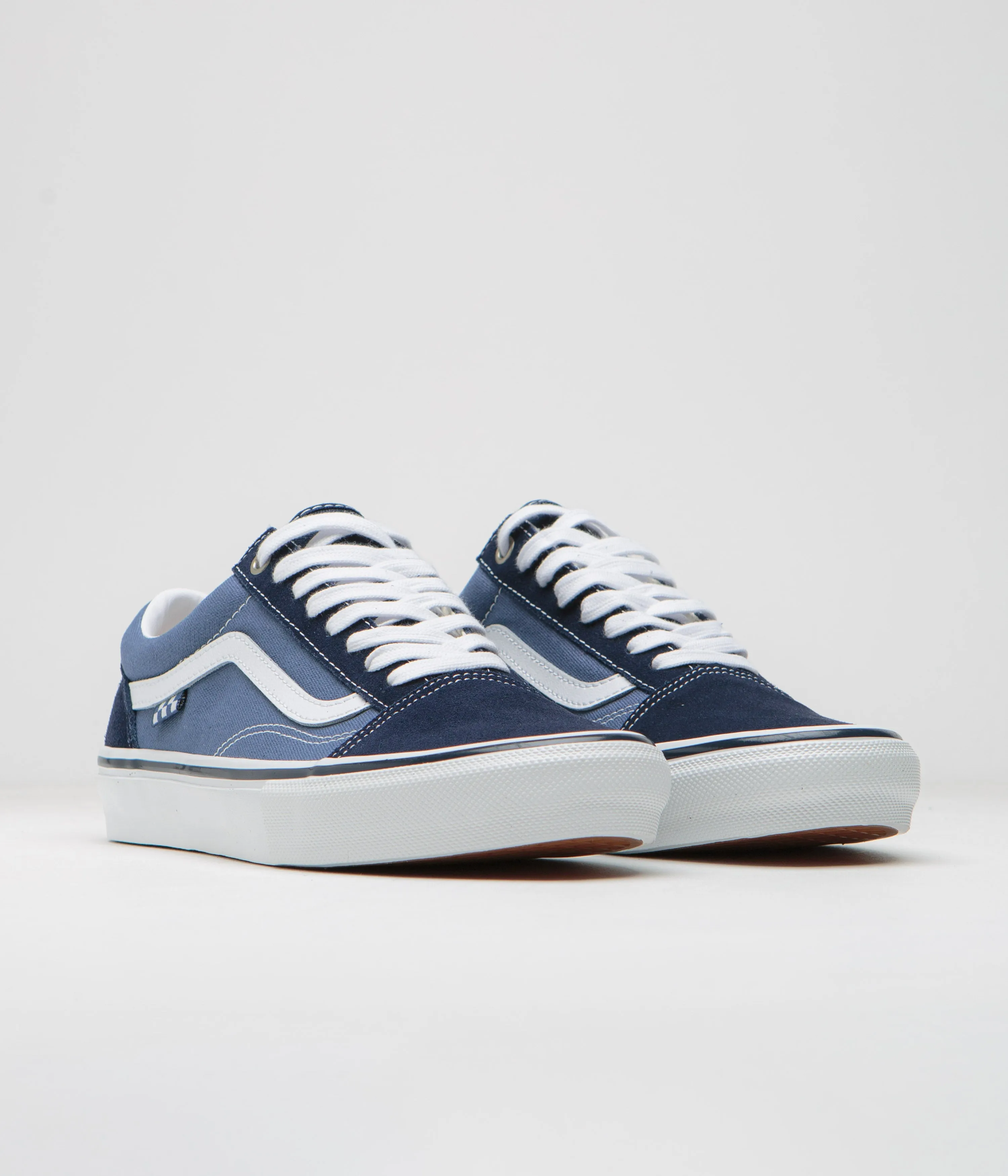 Vans Skate Old Skool Shoes - Navy / White