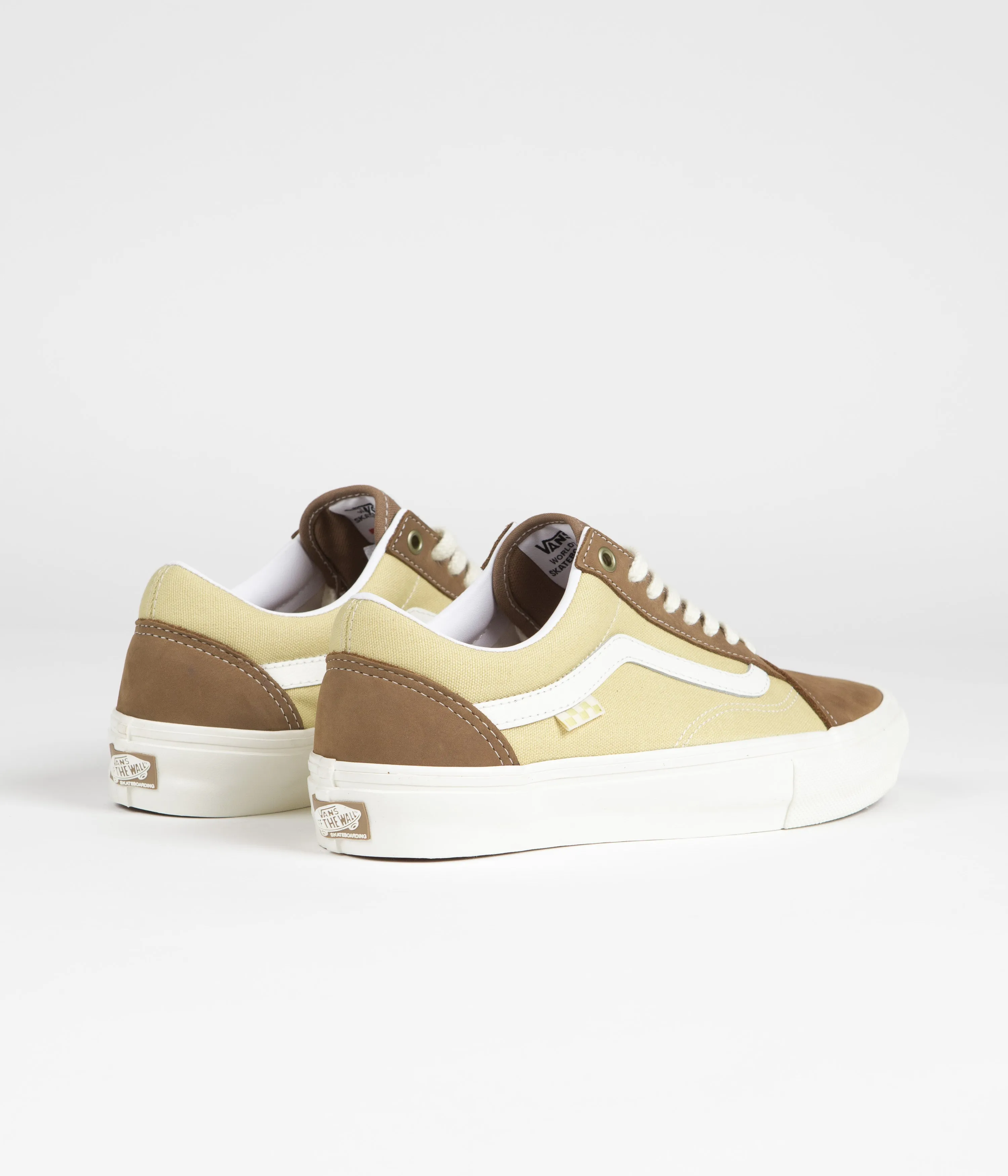 Vans Skate Old Skool Shoes - Nubuck / Canvas Brown