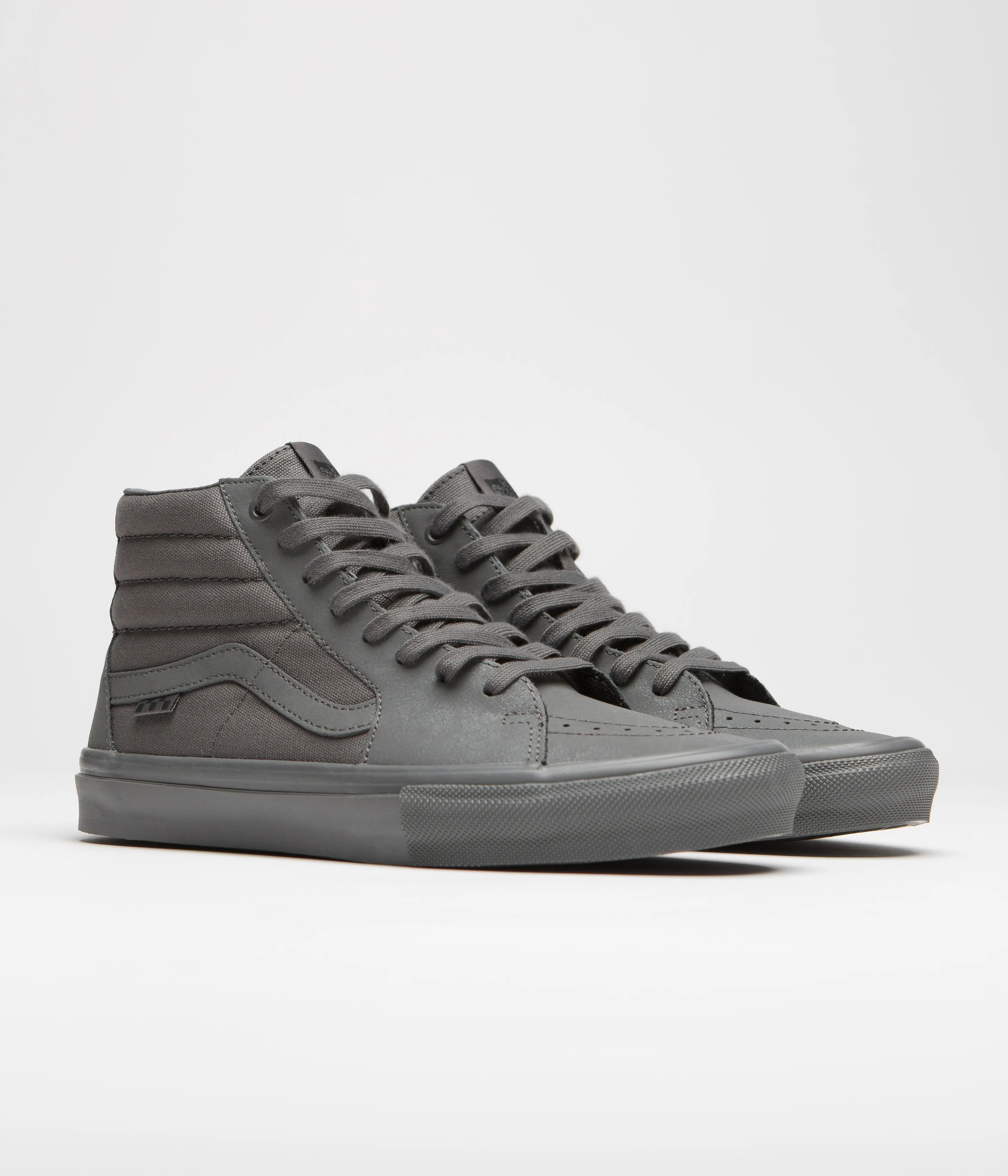 Vans Skate SK8-Hi Shoes - Mono Pewter