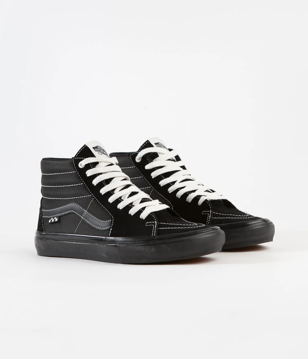 Vans Skate SK8-Hi Shoes - (TecTuff) Black