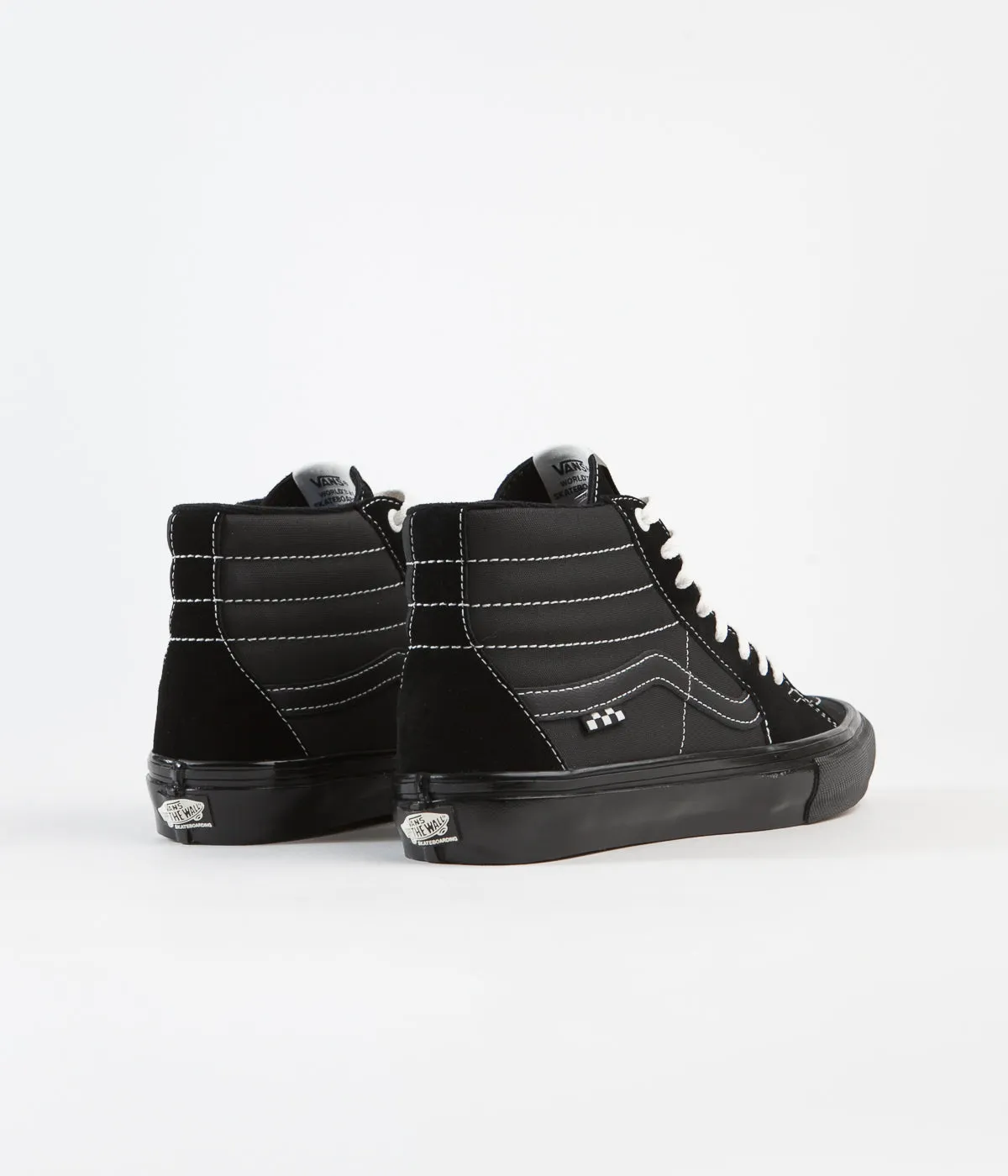 Vans Skate SK8-Hi Shoes - (TecTuff) Black