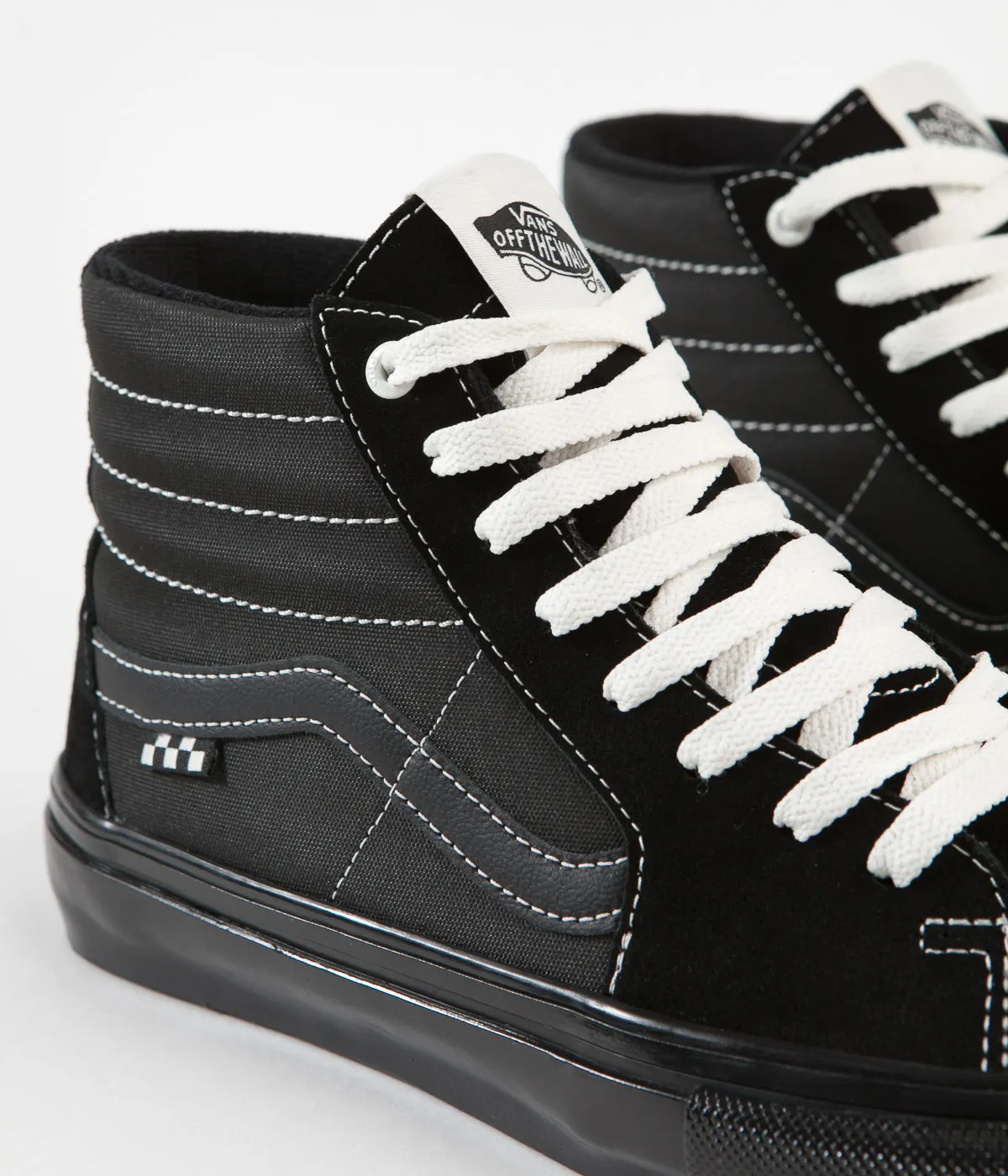 Vans Skate SK8-Hi Shoes - (TecTuff) Black