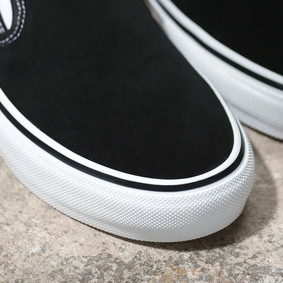 VANS Skate Slip On Shoes Black/White