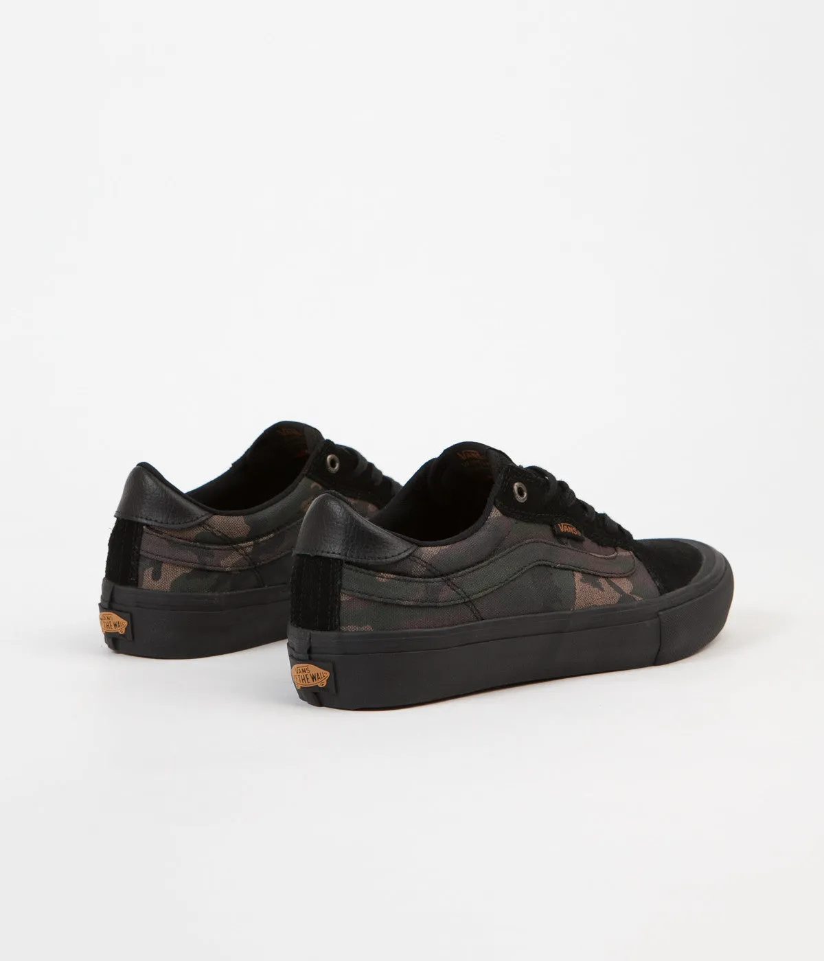 Vans Style 112 Pro Shoes - (Camo) Black