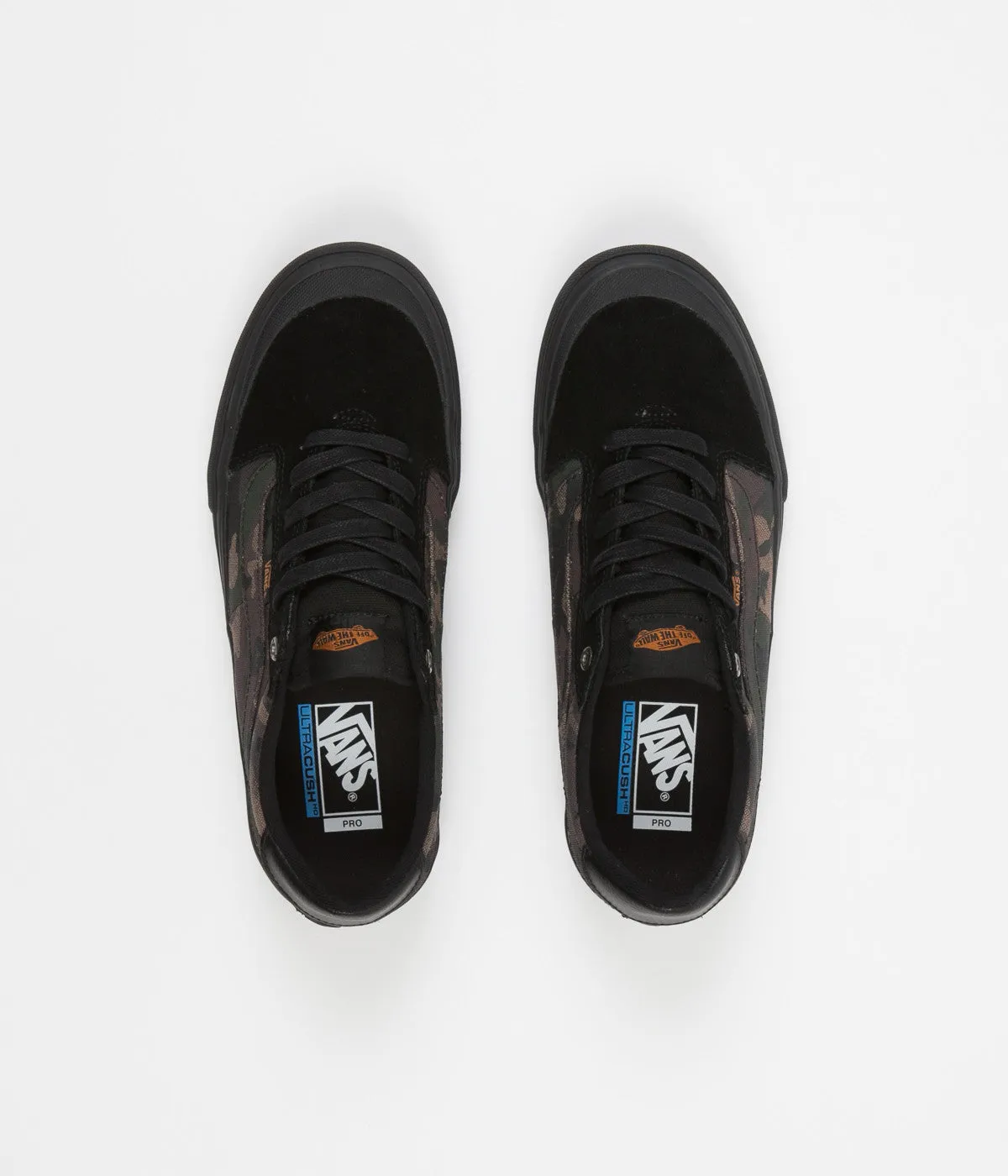 Vans Style 112 Pro Shoes - (Camo) Black