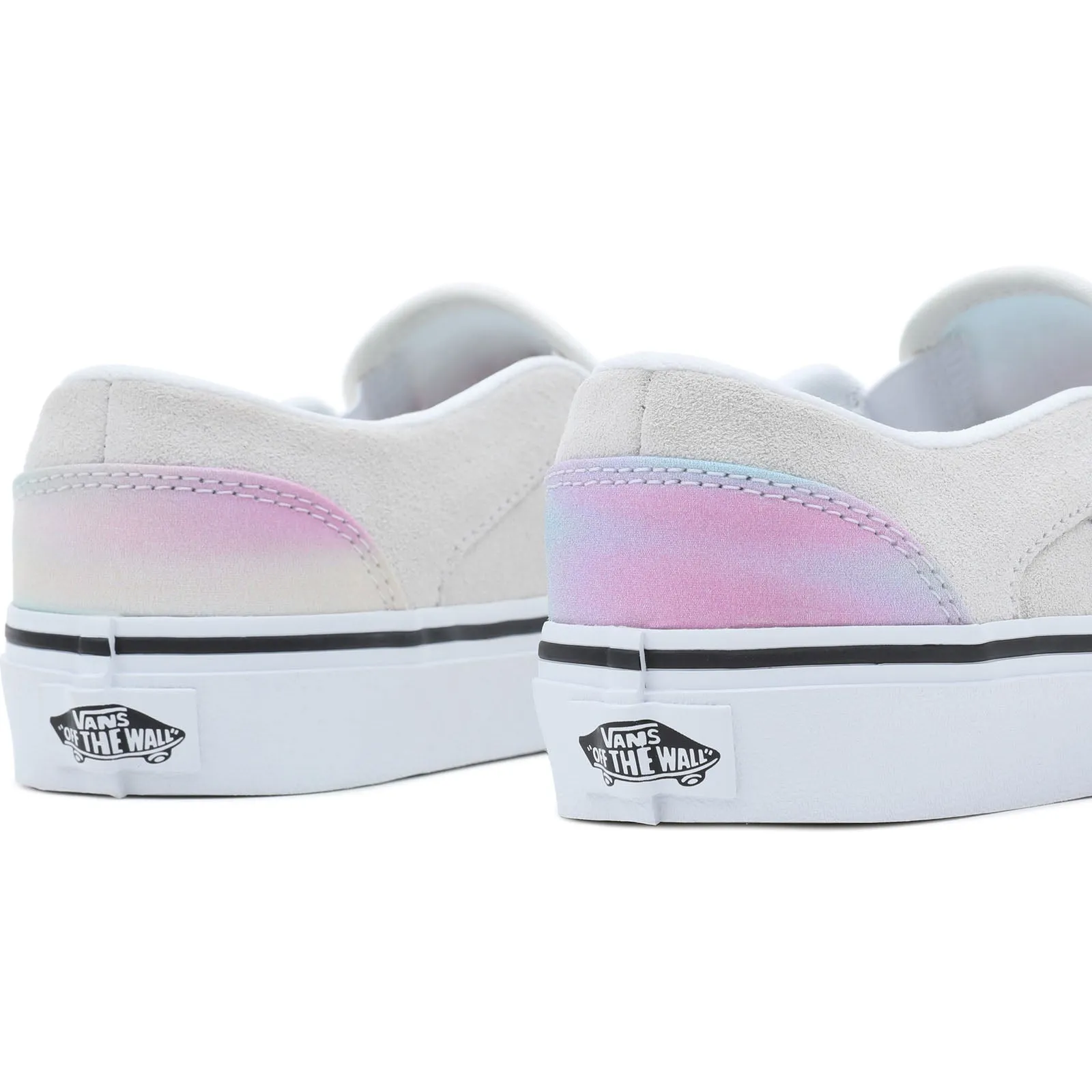 Vans Womens Asher Slip On Pumps - White