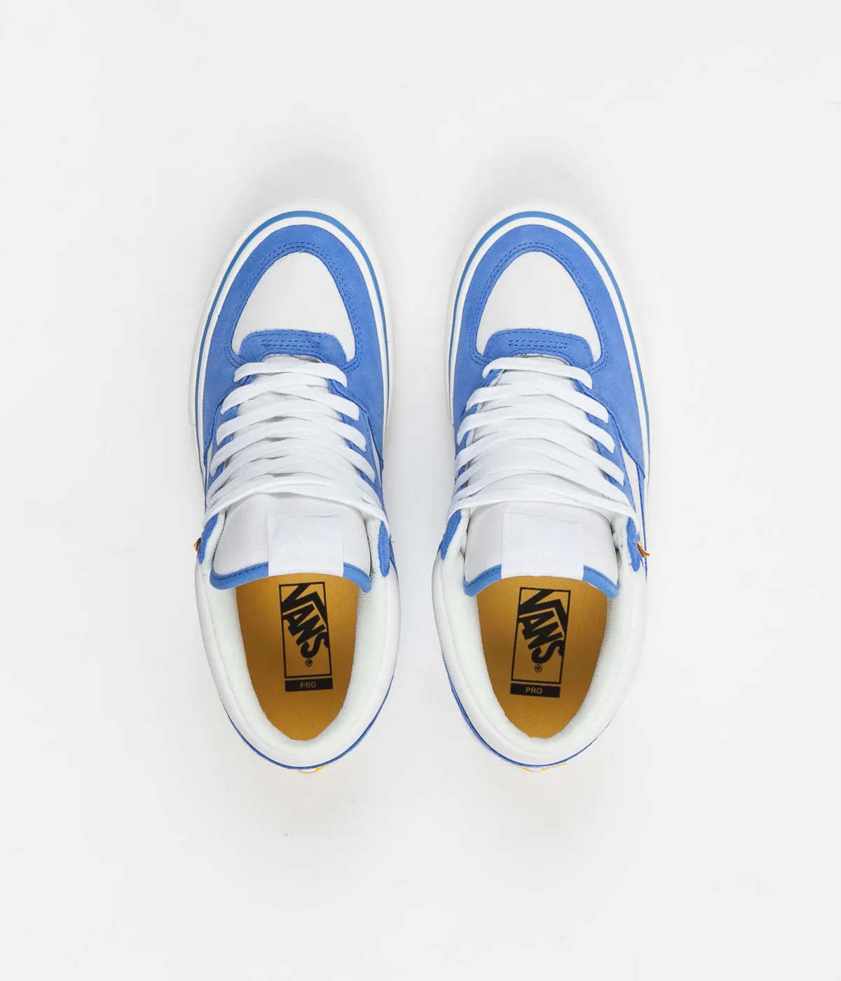 Vans x Dime Half Cab Pro Shoes - Blue / Marshmallow