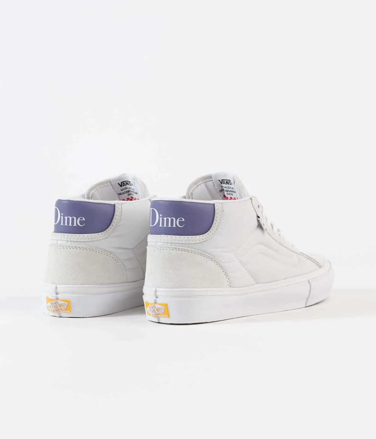 Vans x Dime Skate Mid Skool LTD Shoes - Off White