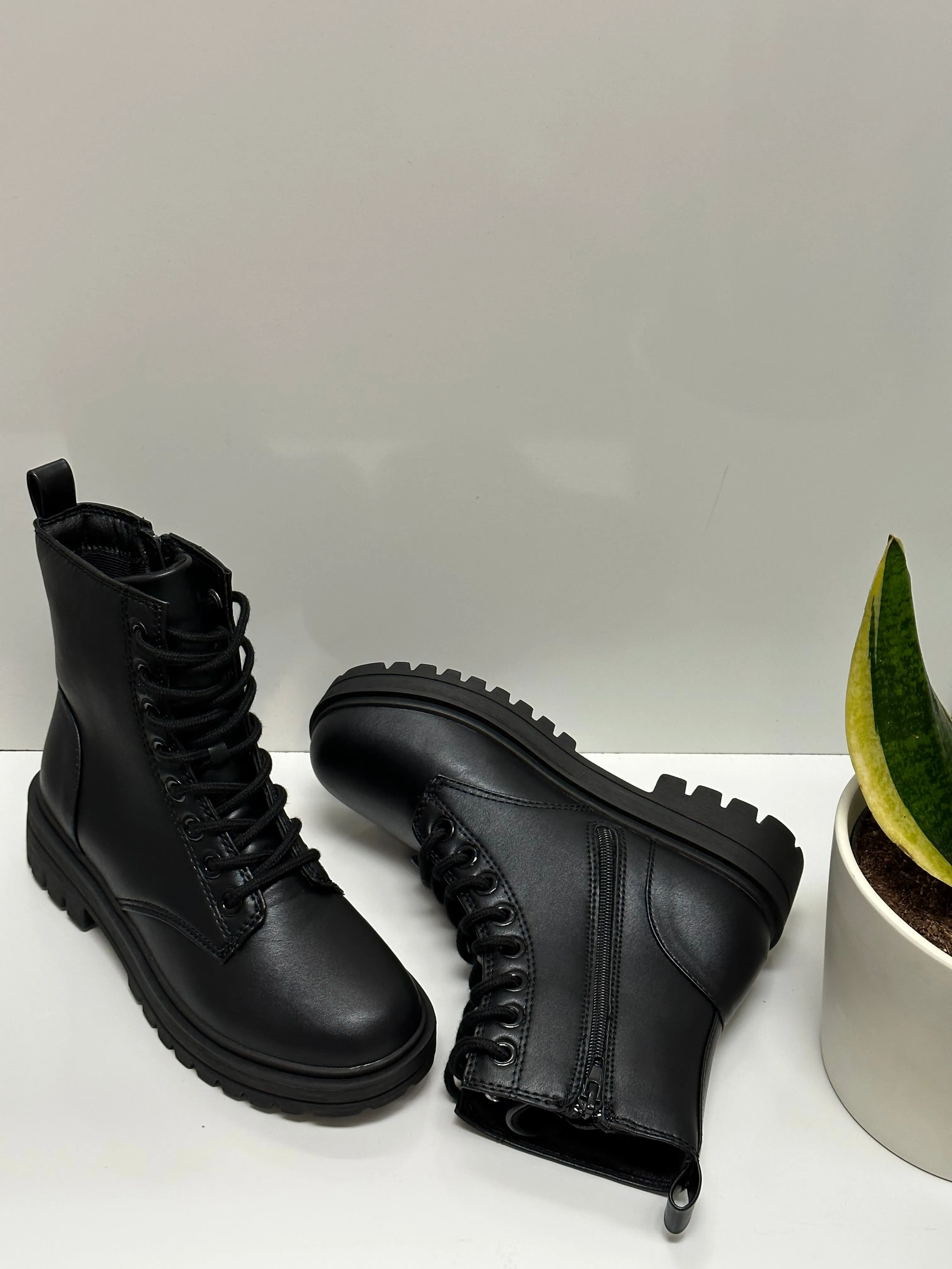 Women Boots/Black-Epsom