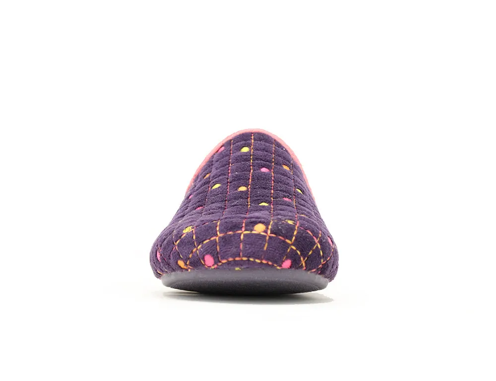 Womens Slip-On Lausanne Purple Slipper
