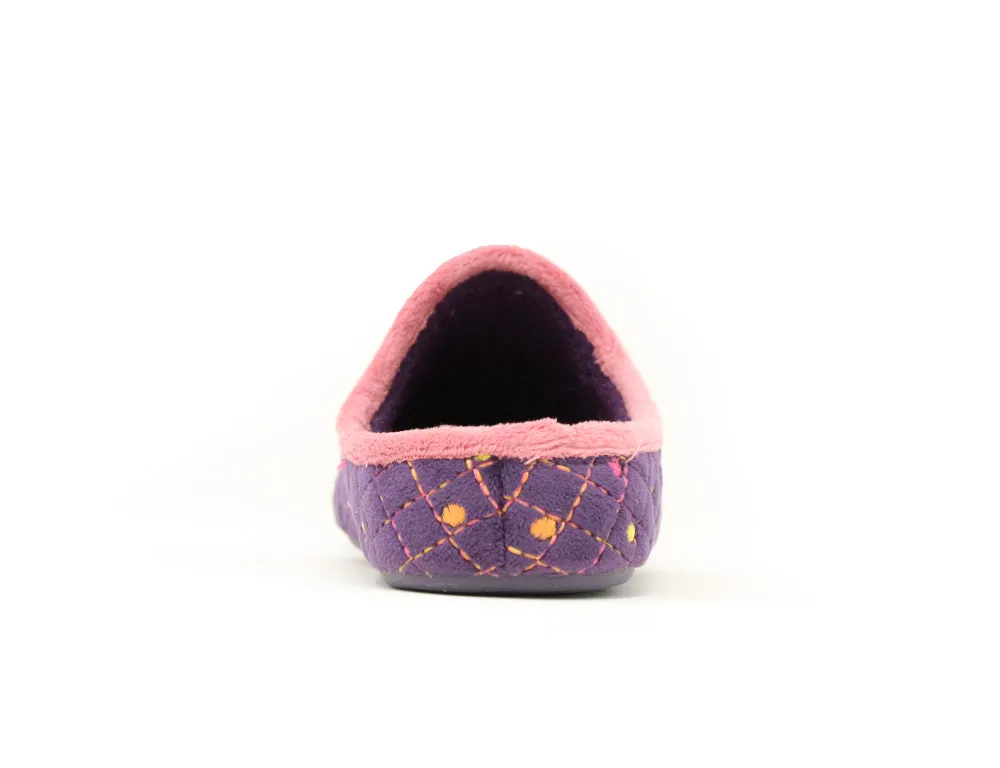 Womens Slip-On Lausanne Purple Slipper