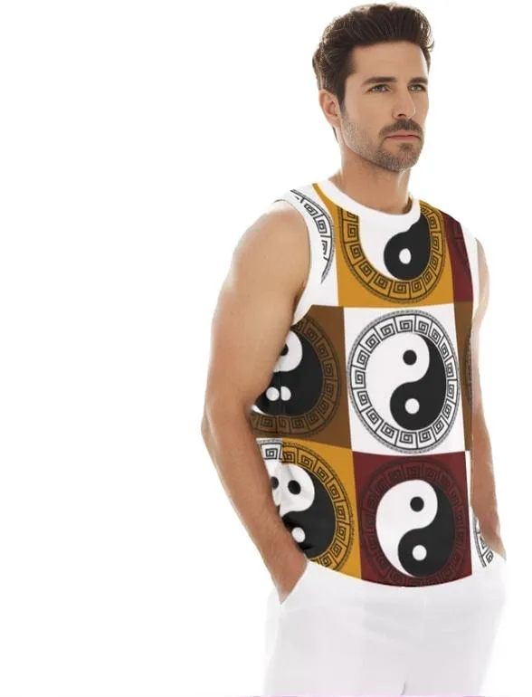 Yin Yang Men's Sports Vest