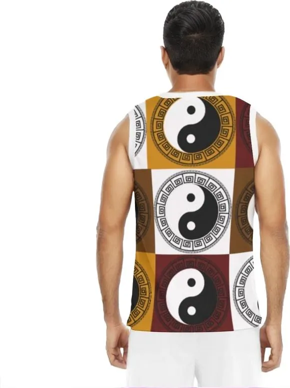 Yin Yang Men's Sports Vest