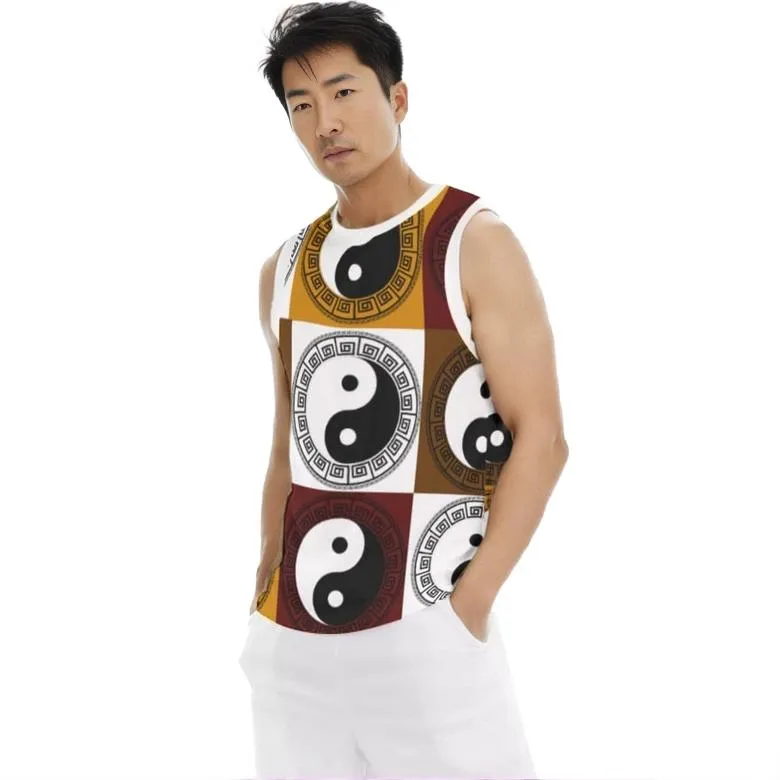 Yin Yang Men's Sports Vest